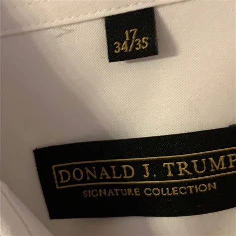 donald trump signature collection shirts.